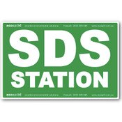 MSDS Station Sign | Safety Data Sheet Sign | Safety Sign | SDS | MSDS | Ecospill